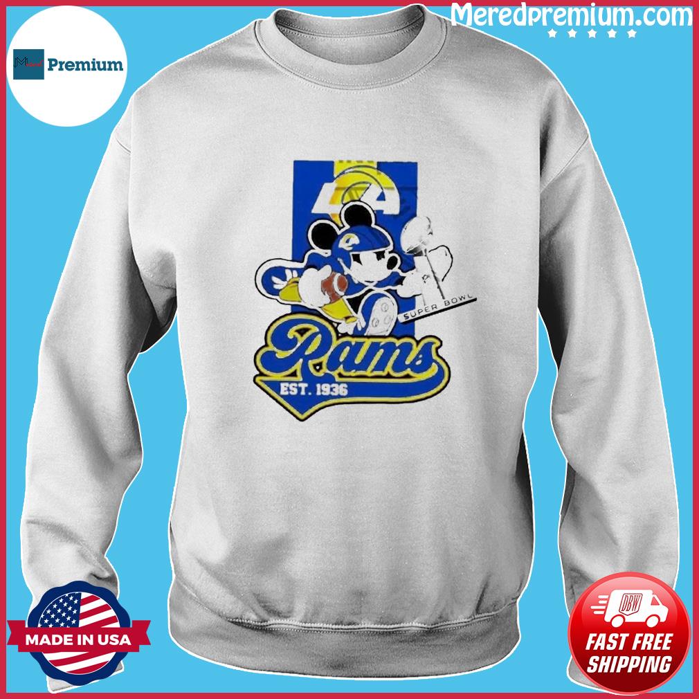 Premium Mickey los angeles rams 2022 super bowl champions shirt