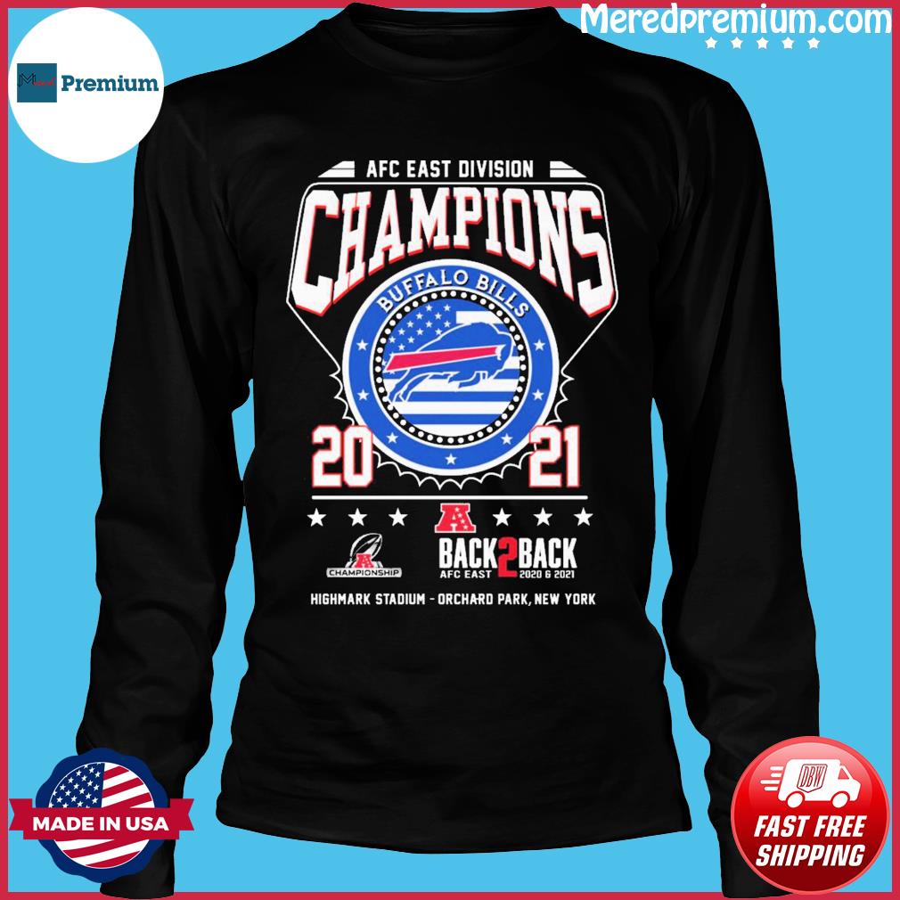 AFC East Division Buffalo Bills Champions 2020 Signatures T-Shirt