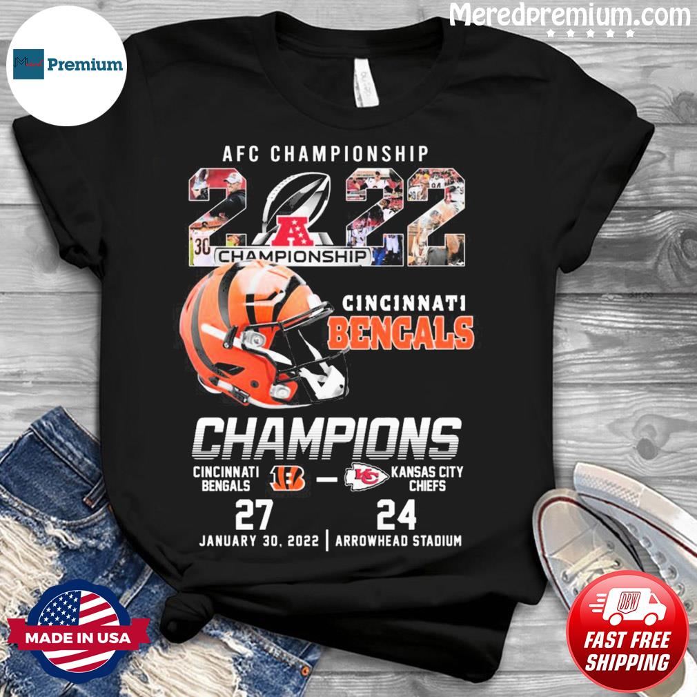 Cincinnati Bengals vs. Kansas City Chiefs AFC Championship shirt, hoodie,  sweater, long sleeve and tank top