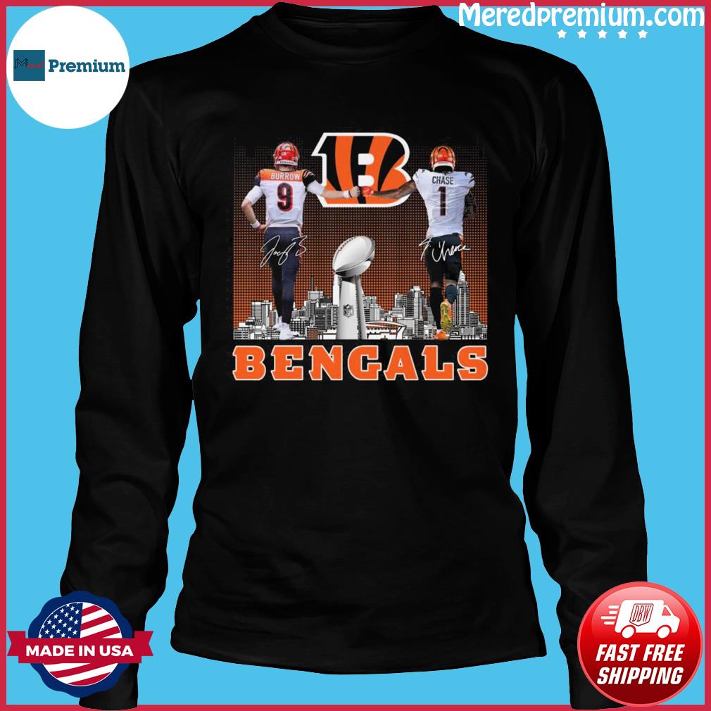 FREE shipping Bengals Joe Burrow Ja'Marr Chase shirt, Unisex tee, hoodie,  sweater, v-neck and tank top