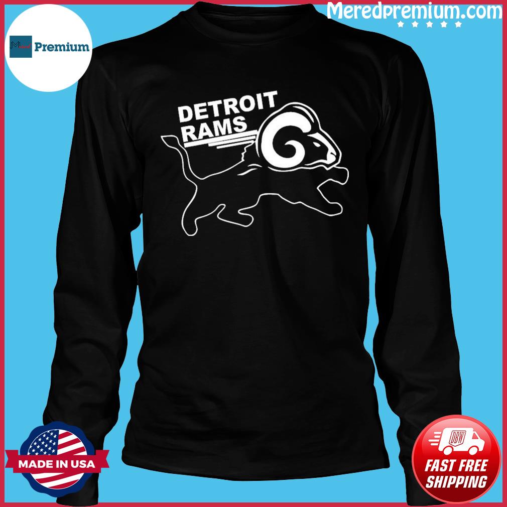 Detroit Rams logo T-shirt