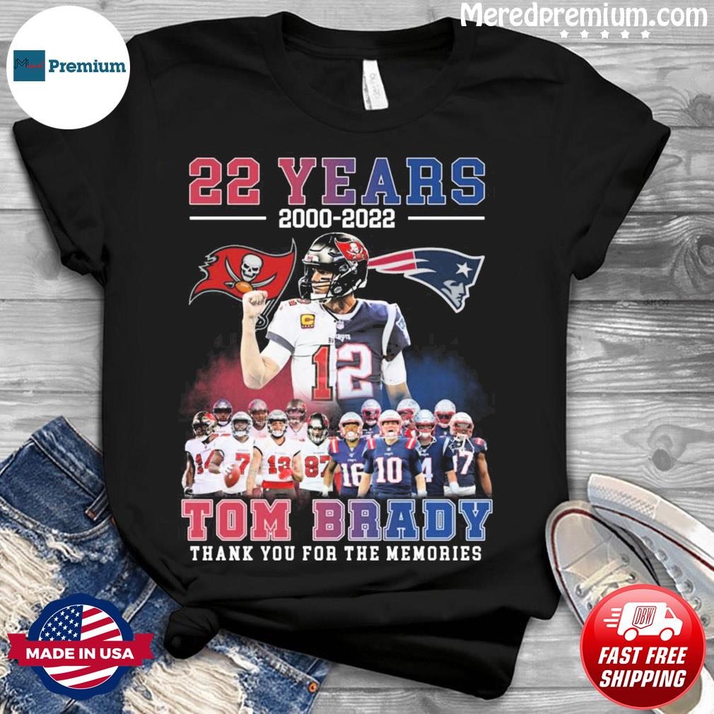 Thank You Tom Brady Patriots And Tom Brady buccaneers signature shirt,  hoodie, sweater, long sleeve and tank top