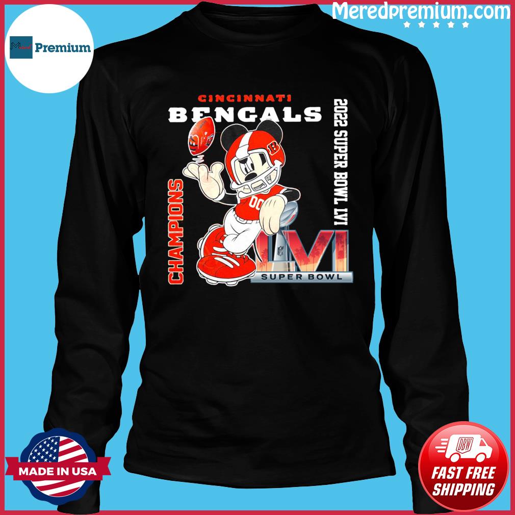 Champions bengals super bowl cincinnati 2022 shirt, hoodie, sweater, long  sleeve and tank top