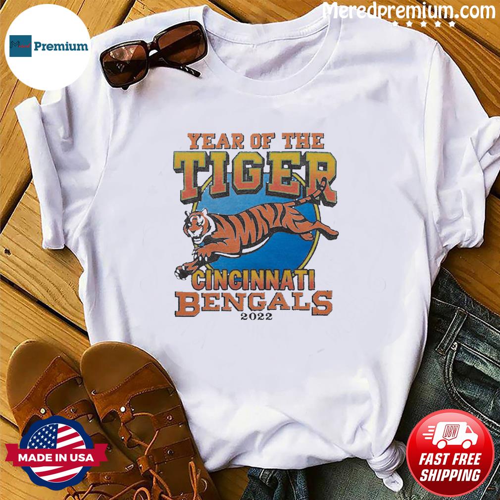 Cincinnati Bengals Year Of The Tiger 2022 shirt, hoodie, sweater, long  sleeve and tank top