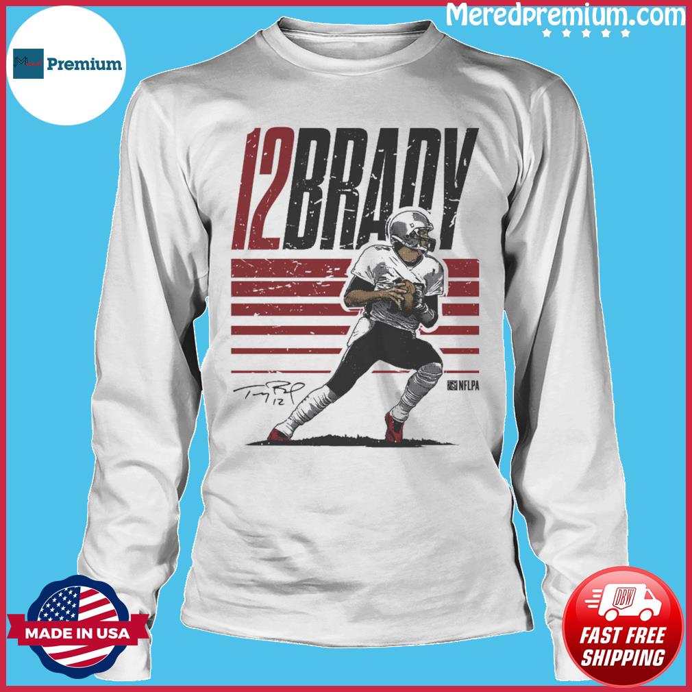 Tom Brady New England Starter 12Brady Football Signatures Shirt - Anynee