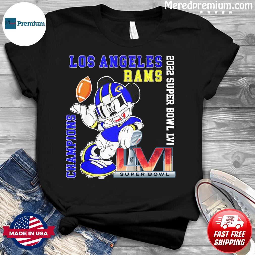 Premium mickey mouse Los Angeles Rams Super Bowl 2022 Champions