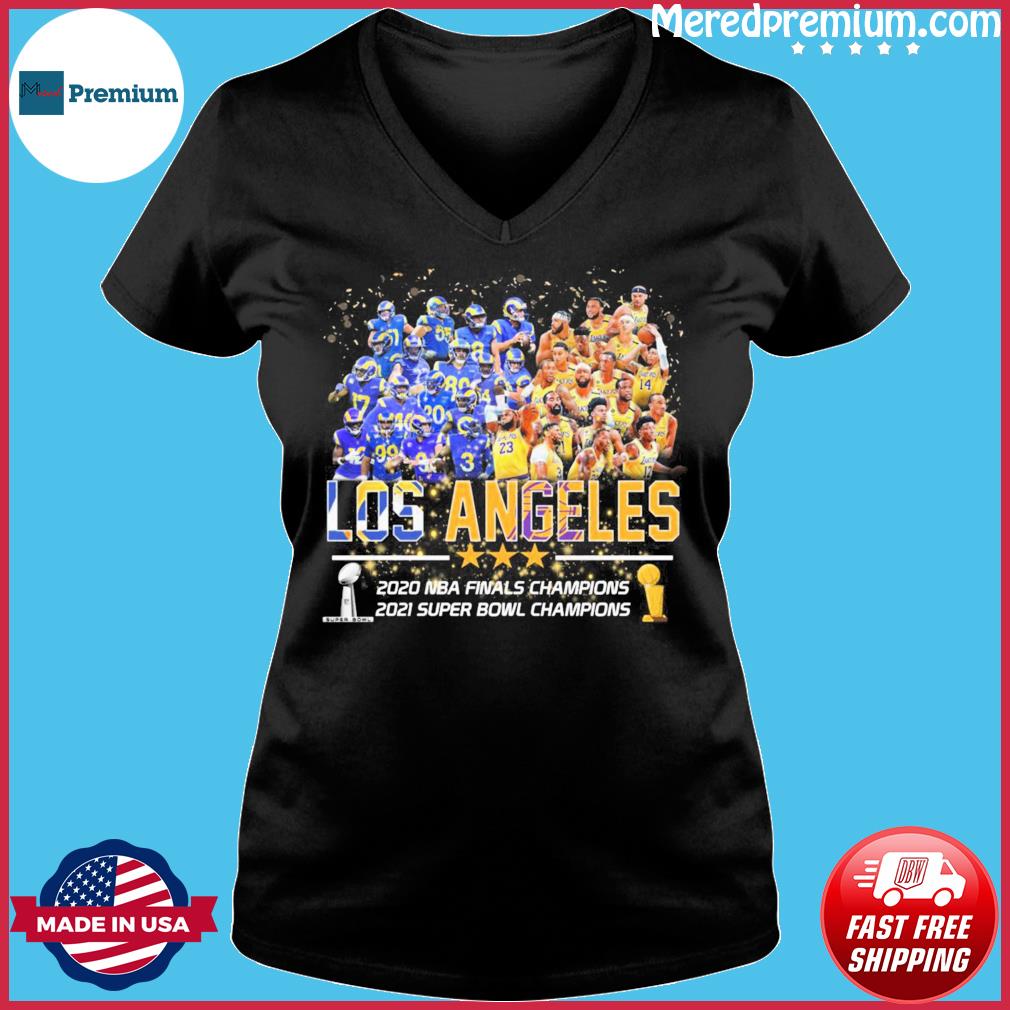 Los Angeles Lakers And Los Angeles Rams Teams Champions Shirt, hoodie,  sweater, long sleeve and tank top