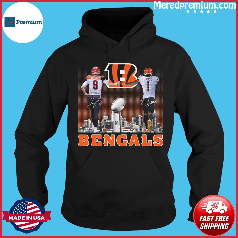 FREE shipping Bengals Joe Burrow Ja'Marr Chase shirt, Unisex tee, hoodie,  sweater, v-neck and tank top