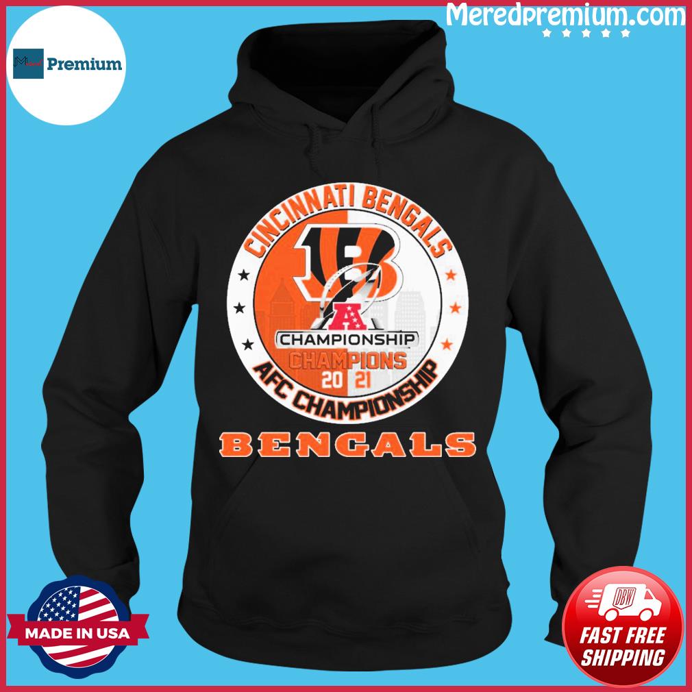 Cincinnati Bengals AFC championship game champions shirt, hoodie, sweater  and v-neck t-shirt