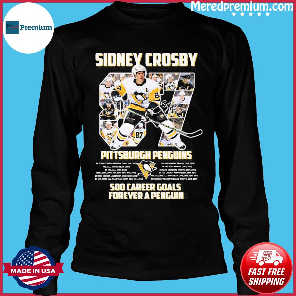 Premium sidney Crosby 500 Pittsburgh Shirt, hoodie, sweater, long