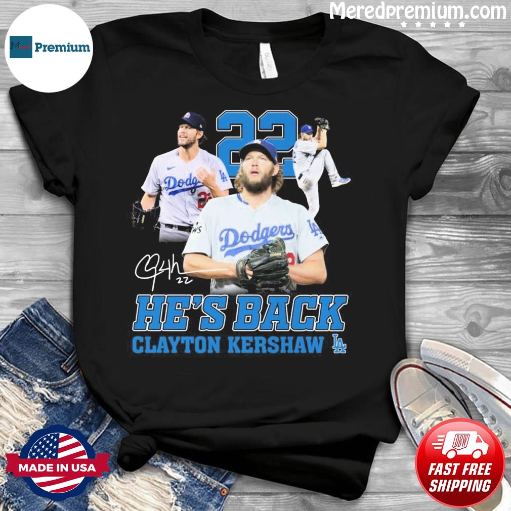 Clayton Kershaw Official Womens Home Jersey