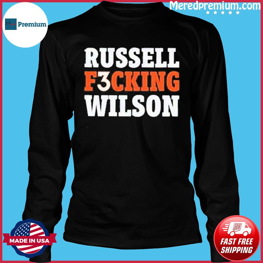 Denver Broncos Russell Wilson signature 2022 shirt, hoodie, sweater, long  sleeve and tank top