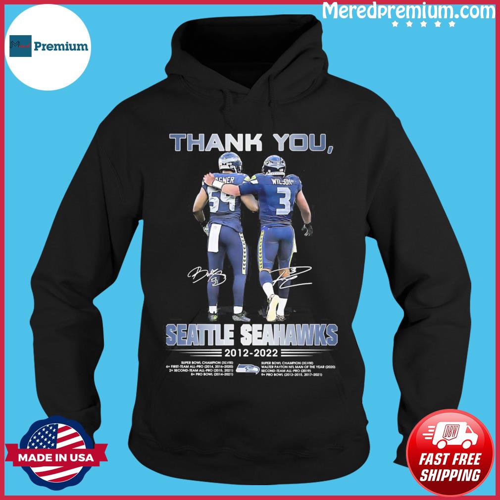 Thank you Bobby Wagner Seattle Seahawks 10 years 2012-2022 with