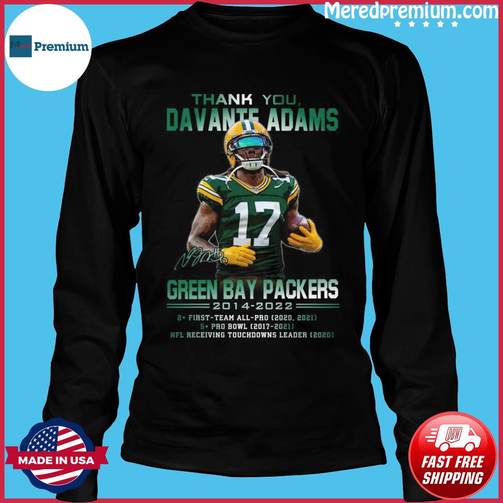 Davante Adams Green Bay Packers 2014-2022 NFL Unisex T-Shirt