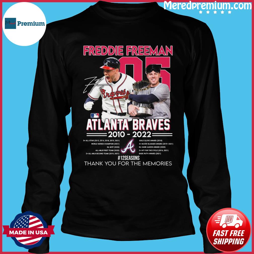 Freddie Freeman Atlanta Braves Champion t-shirt, hoodie, sweater and long  sleeve