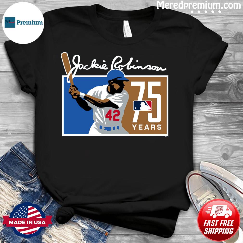 Jackie Robinson baseball jersey, 75 Years Debut Baseball Jersey, new,,!  hot- new