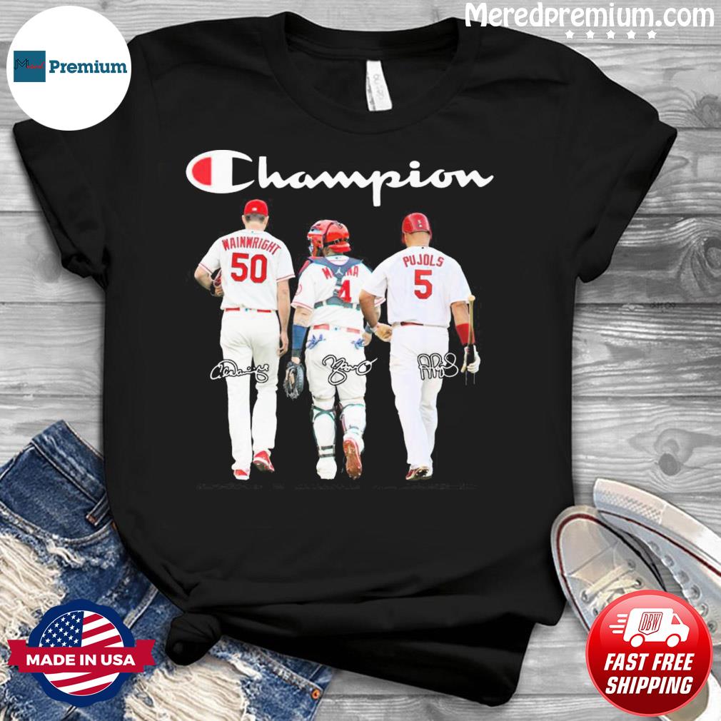 St. Louis Cardinals Baseball Team Signatures T-Shirt - TeeNavi