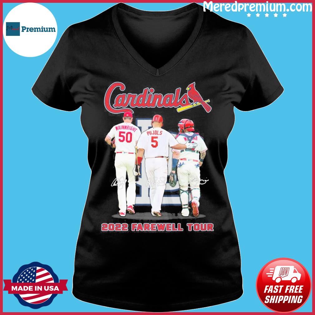 St Louis Cardinals Baseball Team 2022 Farewell Tour Signatures Shirt -  Teespix - Store Fashion LLC