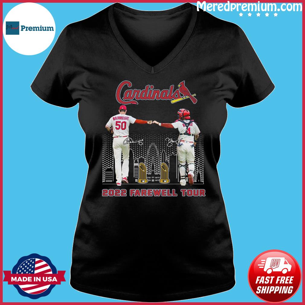 St Louis Cardinals Farewell Tour 2022 Signatures Trending Unisex Shirt