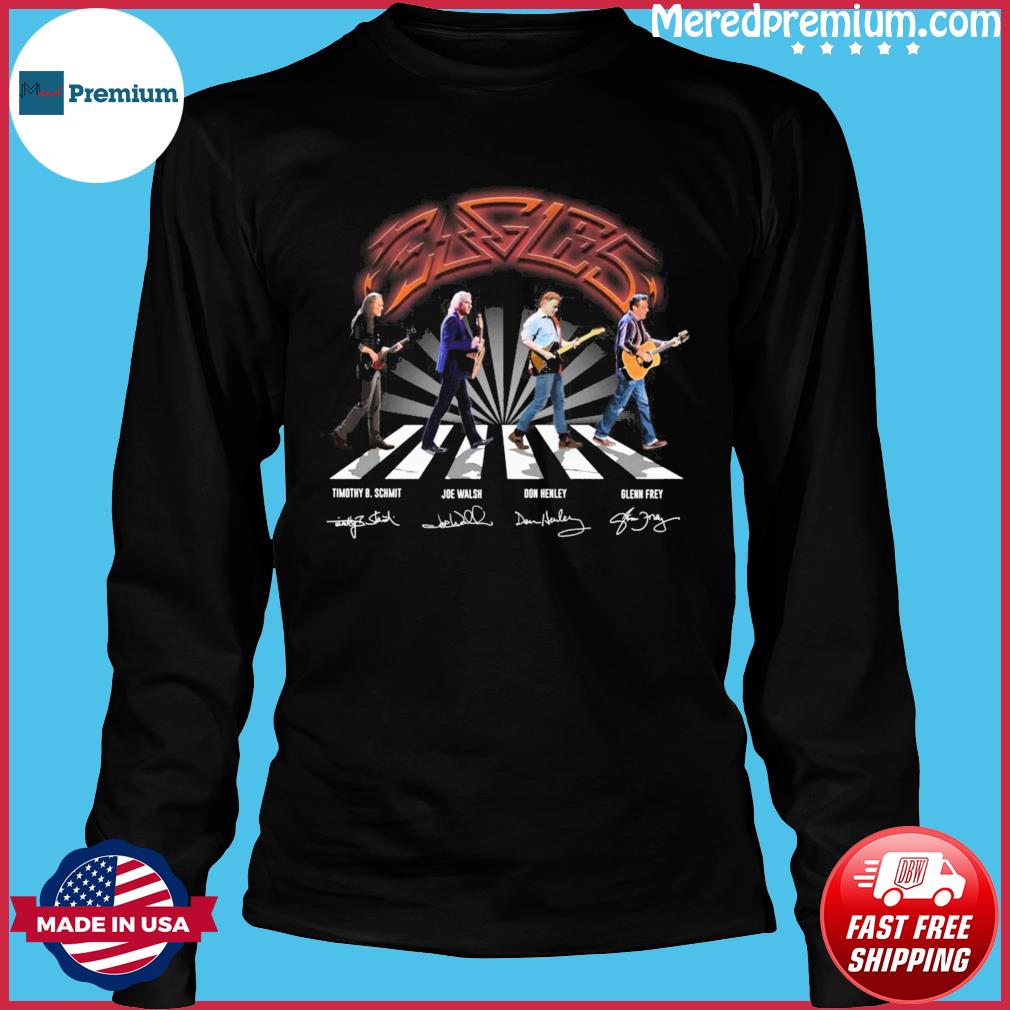 Eagles Abbey Road Signatures T-Shirt, hoodie, sweater, long sleeve