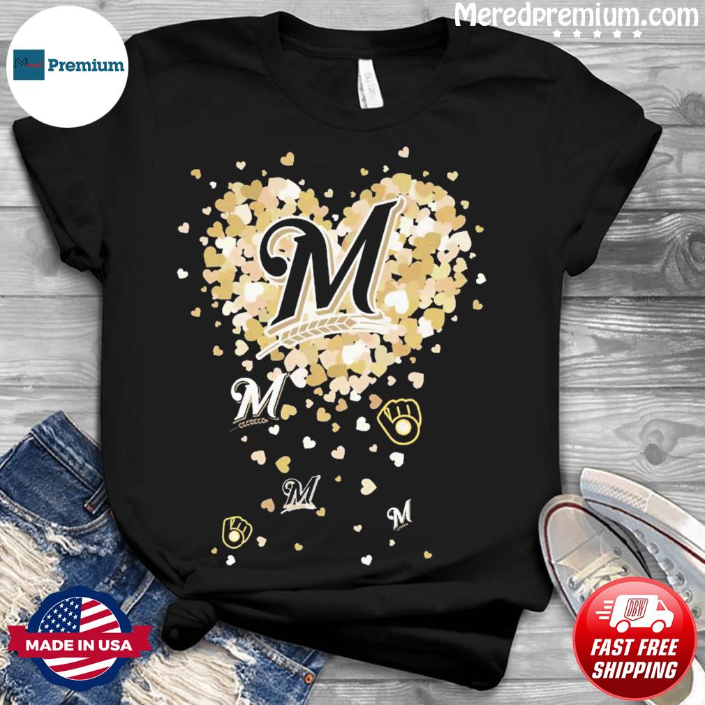 Milwaukee Brewers Icons Heart 2023 shirt, hoodie, sweater, long sleeve and  tank top