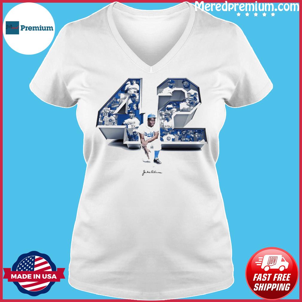 Dodgers 42 Style Shirts T shirt unisex. Dodgers 42