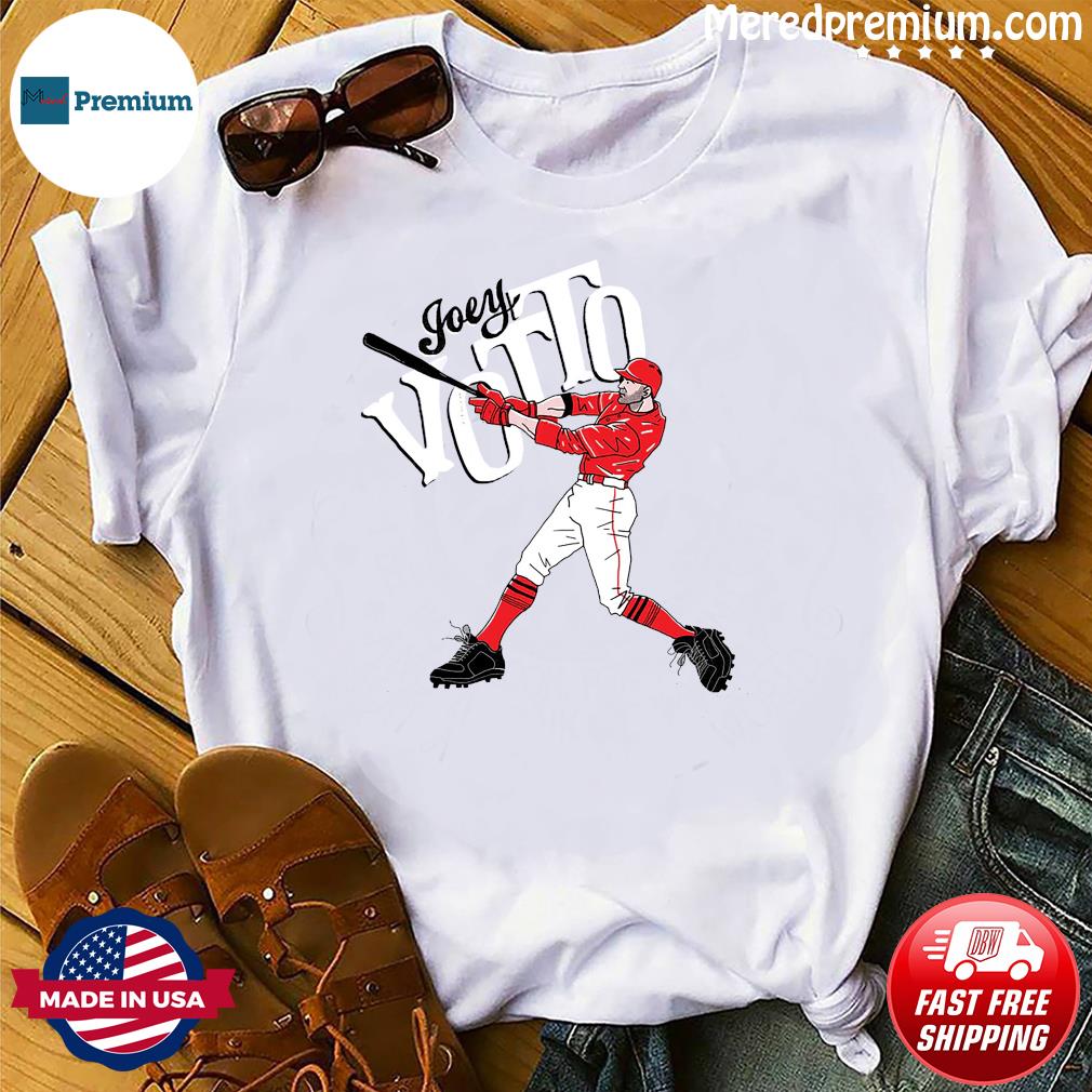 Joey Votto Cartoon Cincinnati Reds Swing Shirt, hoodie, sweater