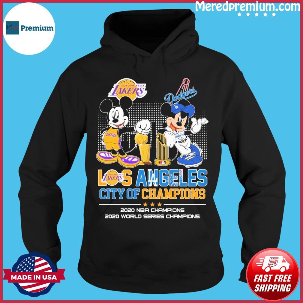 Dodgers Lakers 2020 World Champions Trophies Champions Shirt, Hoodie, Tank  top, Sweater