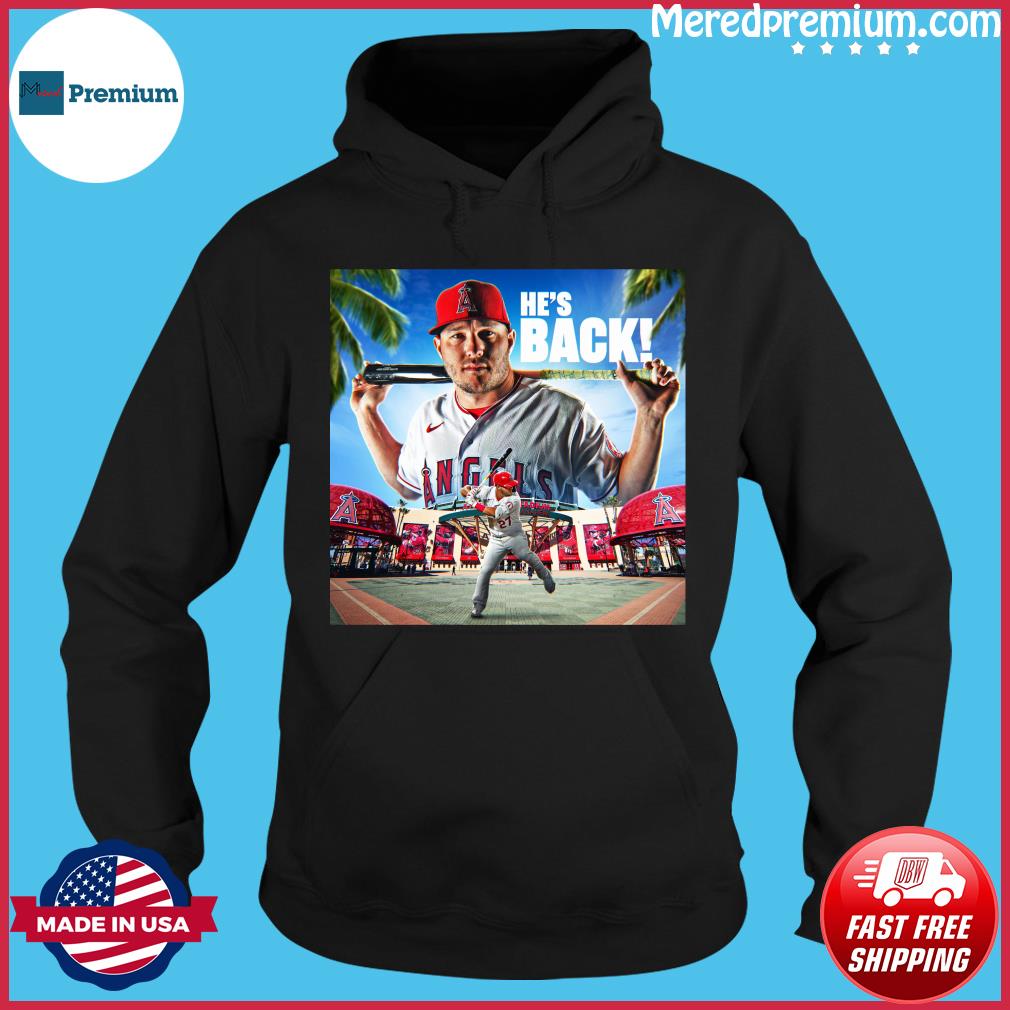 Mike Trout Art Los Angeles Angels Baseball Shirt, hoodie, sweater, long  sleeve and tank top