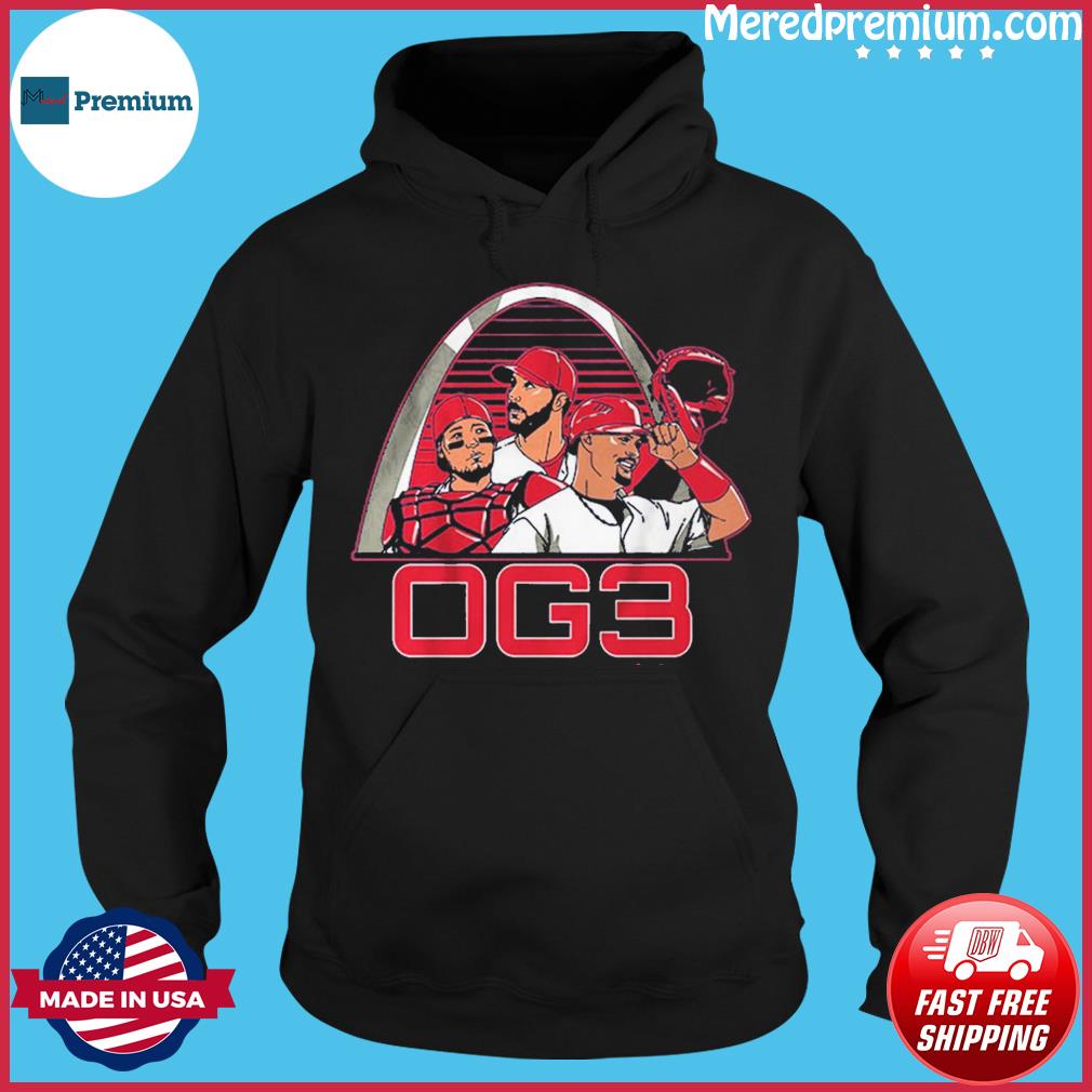 Top Molina Wainwright Pujols OG3 STL Shirt, hoodie, sweater, long sleeve  and tank top