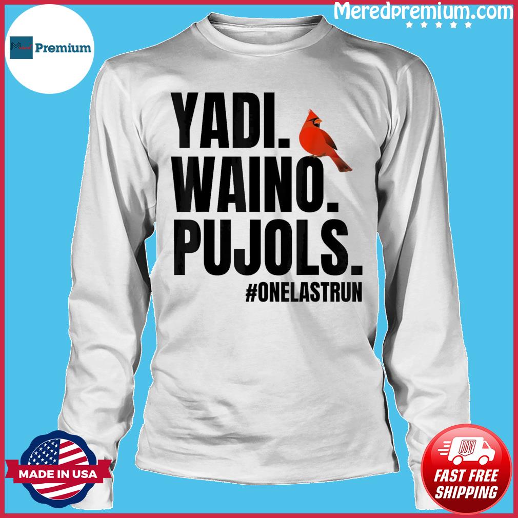 Waino Yadi 2020 shirt, hoodie, tank top, sweater and long sleeve t-shirt