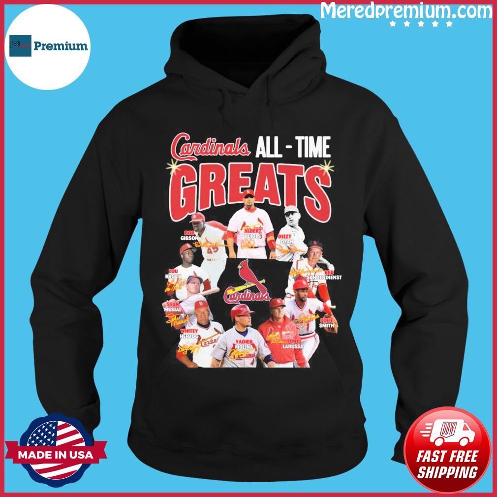 St. Louis Cardinals Players The last dance signature shirt, hoodie,  sweater, long sleeve and tank top