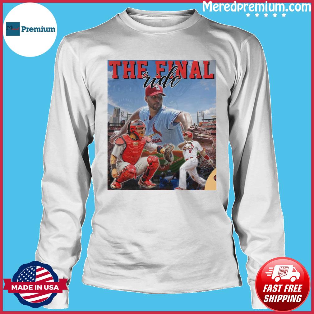 The last dance cardinals molina wainwright pujols the final ride shirt,  hoodie, sweater, long sleeve and tank top