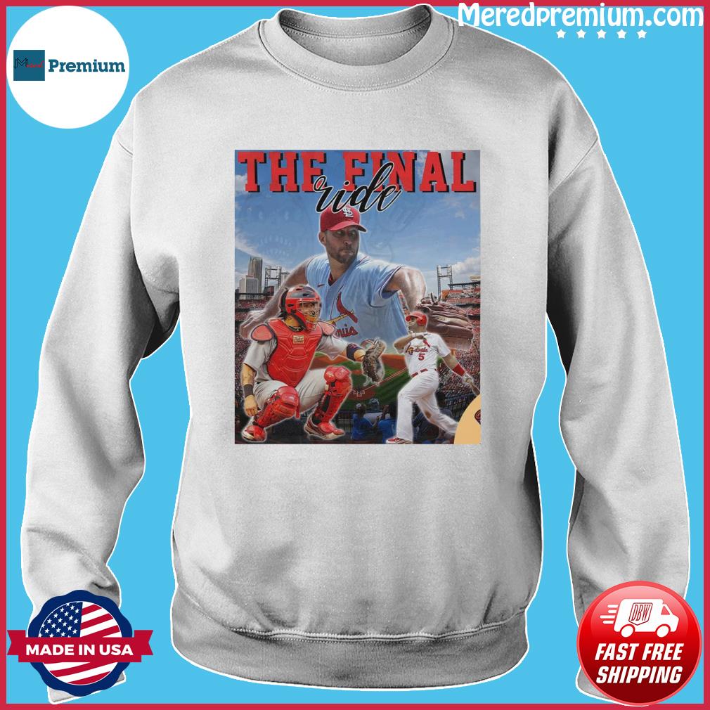 The last dance cardinals molina wainwright pujols the final ride shirt,  hoodie, sweater, long sleeve and tank top