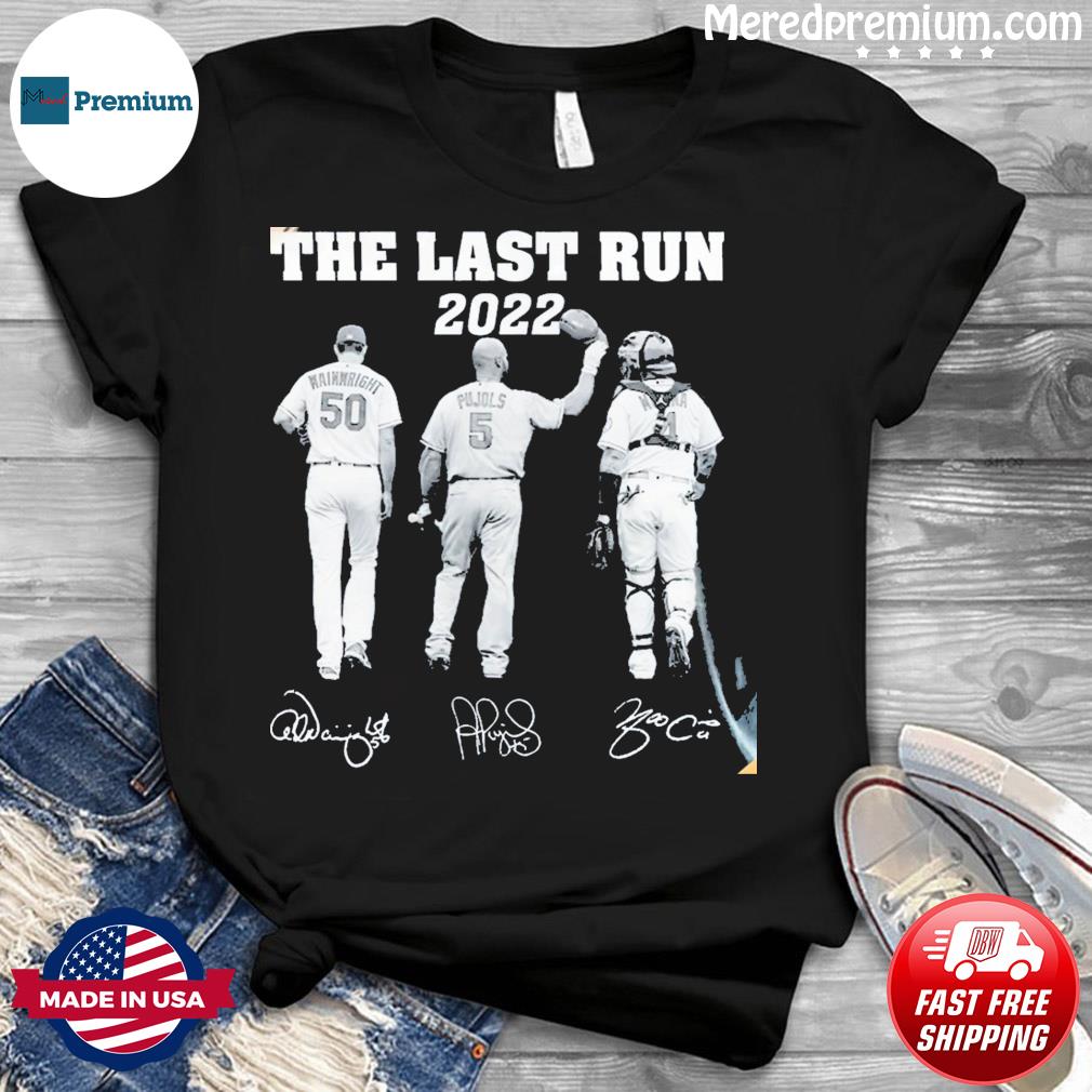 St Louis Cardinals 50 Adam Wainwright And 4 Yadier Molina The Last Dance  Signatures shirt, hoodie, sweater, long sleeve and tank top