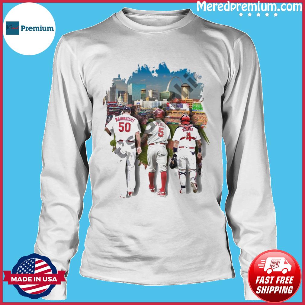 Yadier Molina Albert Pujols And Adam Wainwright Cardinals 2022 The Final  Ride shirt, hoodie, sweater, long sleeve and tank top