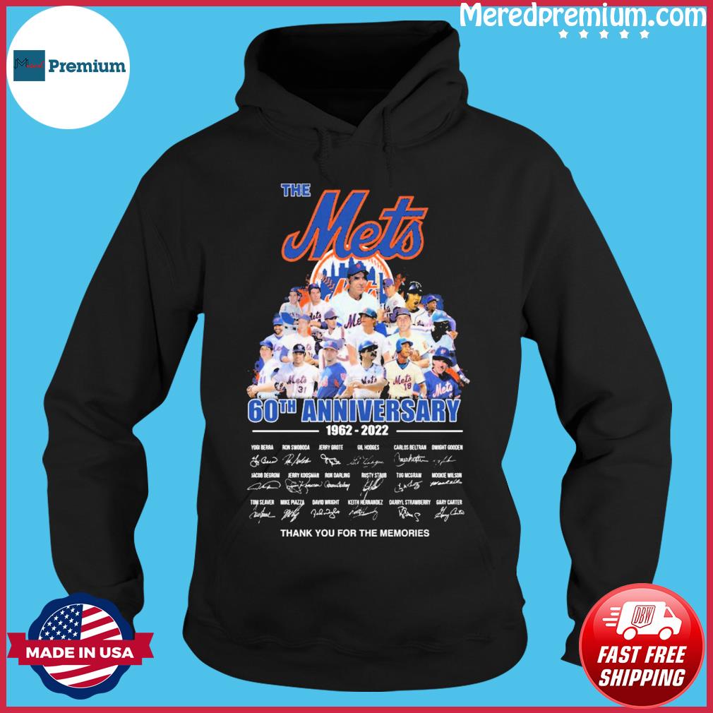 New York Mets The Mets 60th Anniversary 1962-2022 Signed Thank You