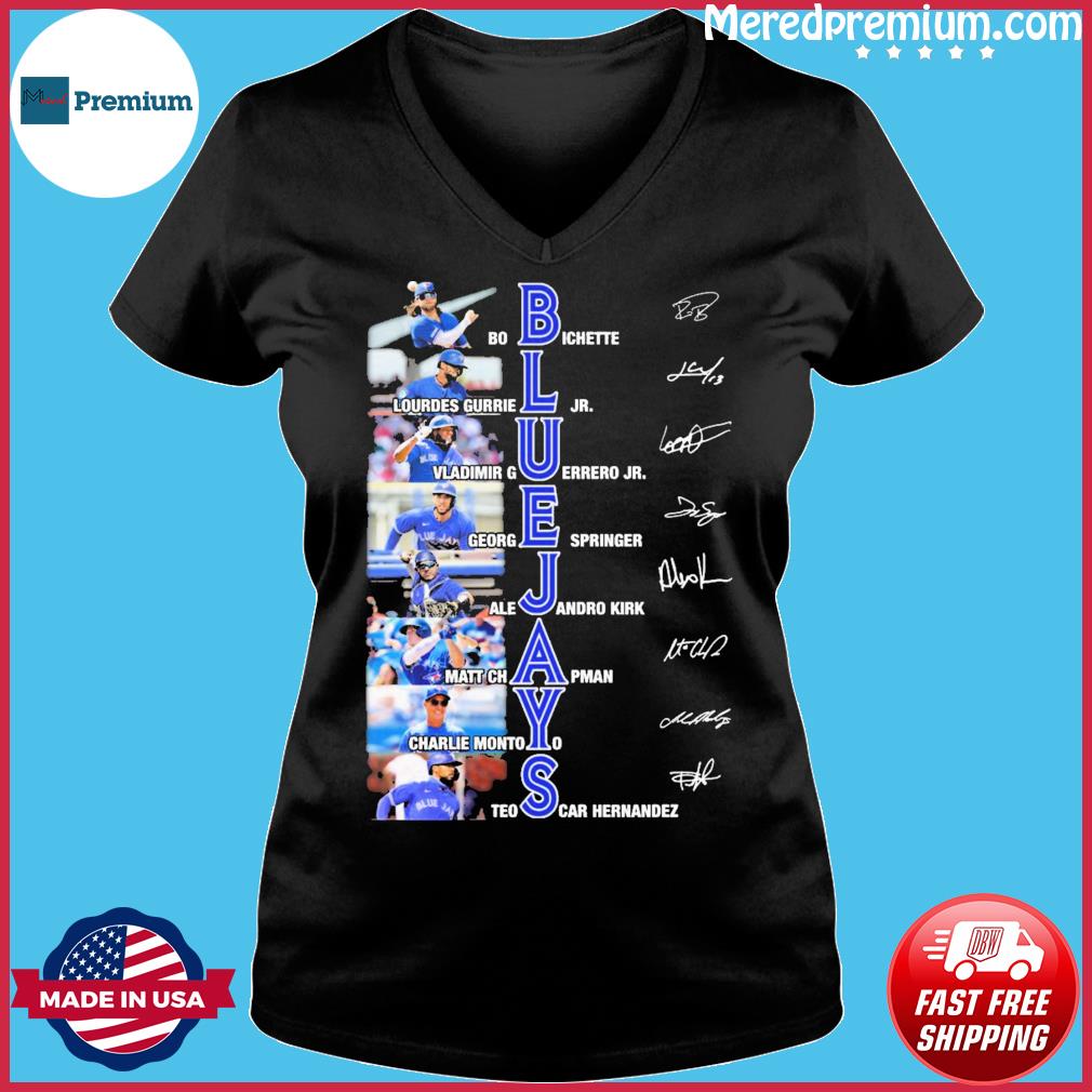 Toronto Blue Jays Legends Players signatures shirt - Dalatshirt