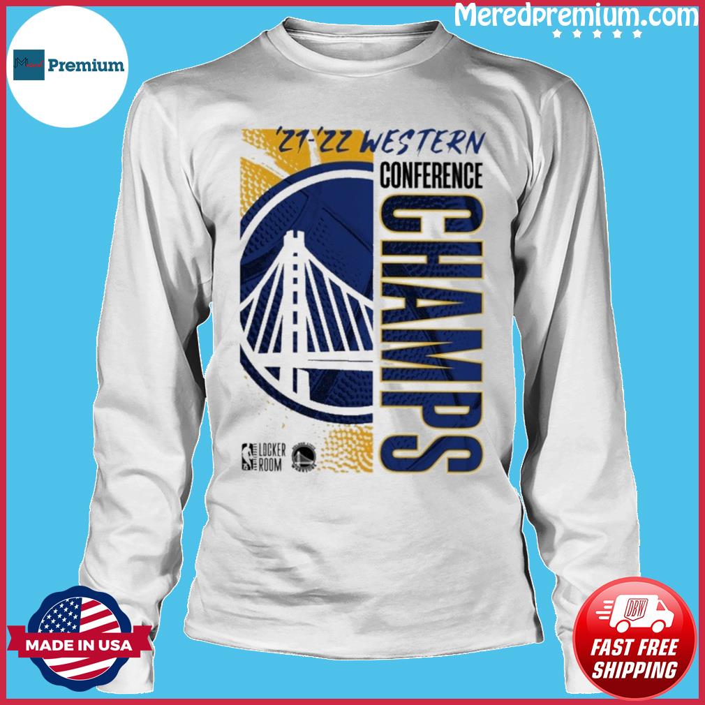 NBA Finals Warriors Golden State Warriors 2022 Western Conference Champions  Locker Room T-Shirt, hoodie, sweater, long sleeve and tank top