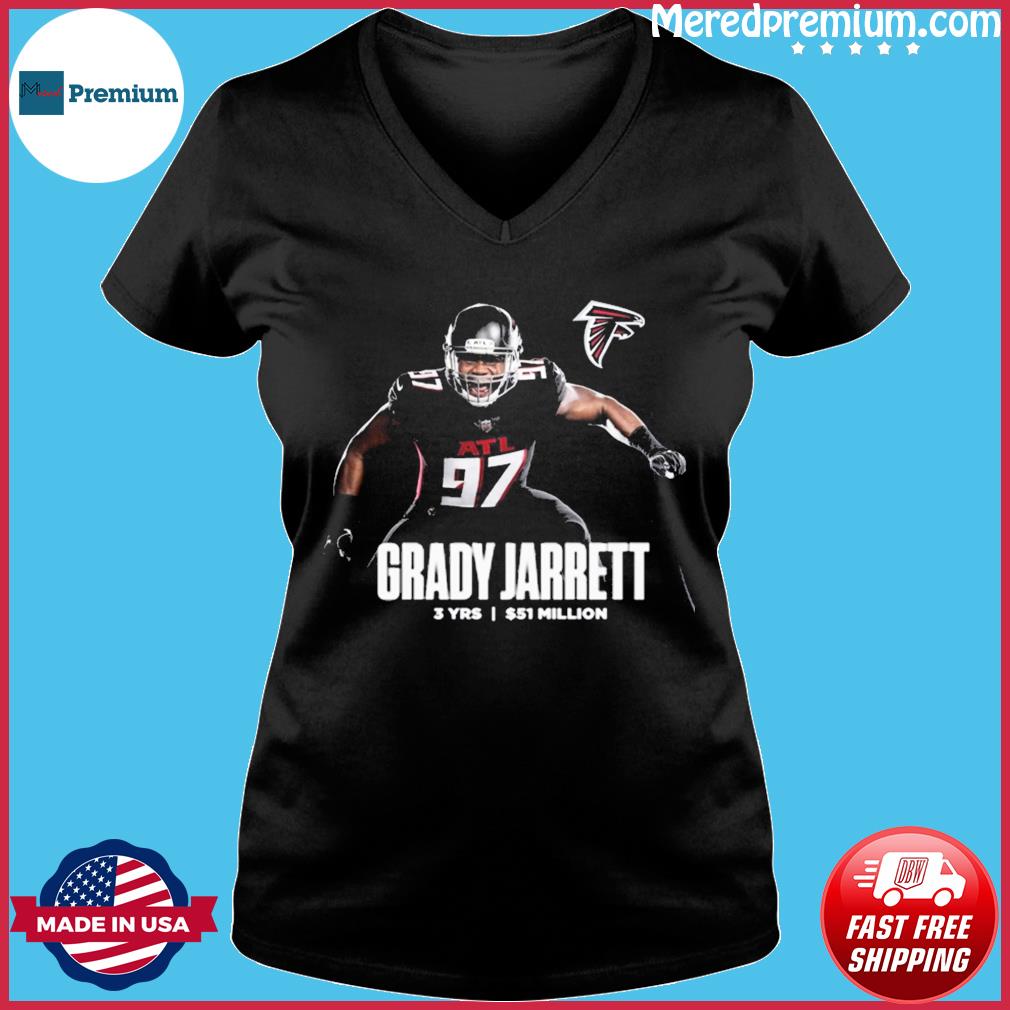 Grady Jarrett Shirt  Atlanta Falcons Grady Jarrett T-Shirts - Falcons Store