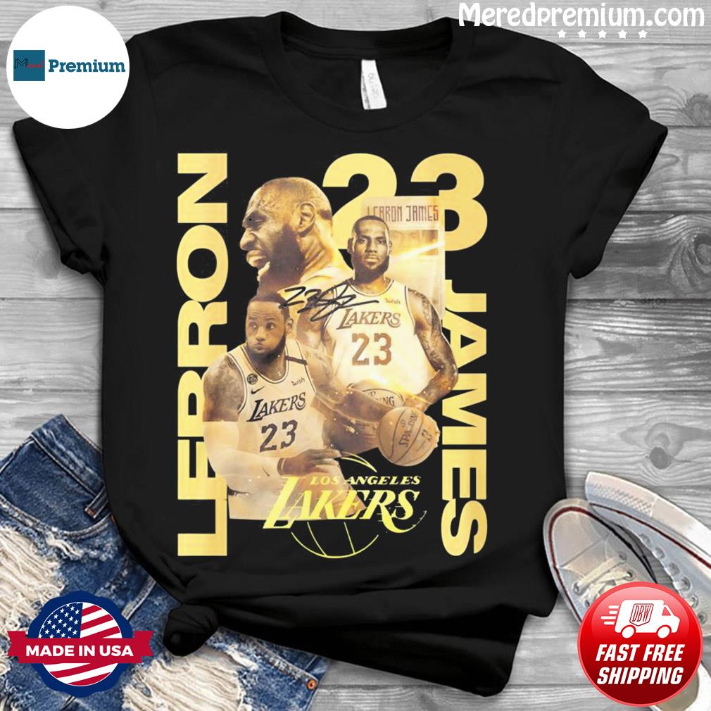 Lakers Lebron James Signature Jersey Shirt, hoodie, sweater, long sleeve  and tank top