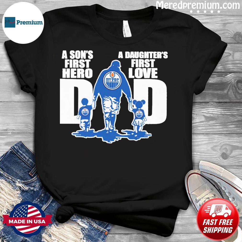 Dallas-Cowboys T-Shirt Dad A Sons First Hero A Daughter's First