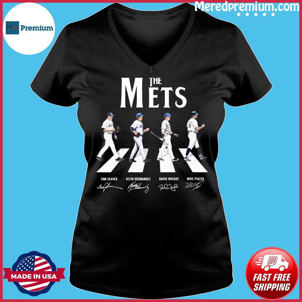 The New York Mets abbey road tom seaver keith hernandez 2023 signatures  shirt, hoodie, sweater, long sleeve and tank top