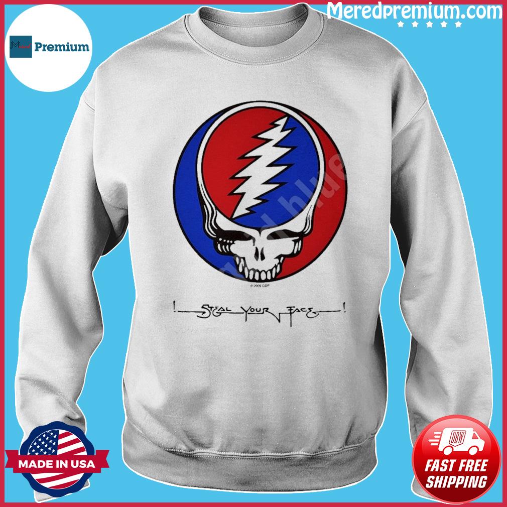 Chicago Cubs Grateful Dead Steal Your Face Shirt - High-Quality