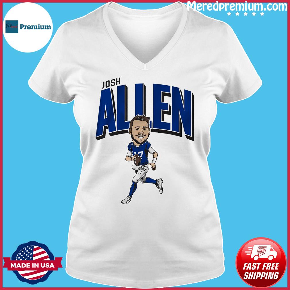 Josh Allen Caricature Shirt, hoodie, sweater, long sleeve and tank top