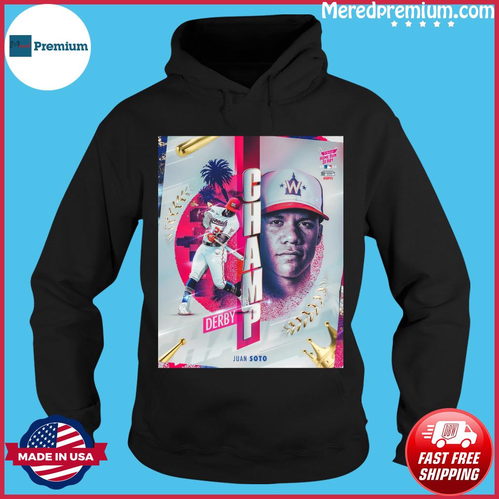 Juan Soto Home Run Derby champion 2022 shirt, hoodie, sweater and v-neck t- shirt