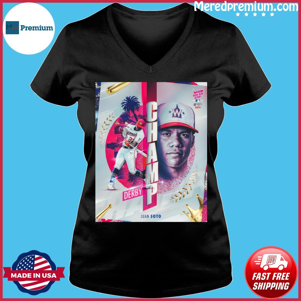 Juan Soto Home Run Derby champion 2022 shirt, hoodie, sweater and v-neck t- shirt in 2023