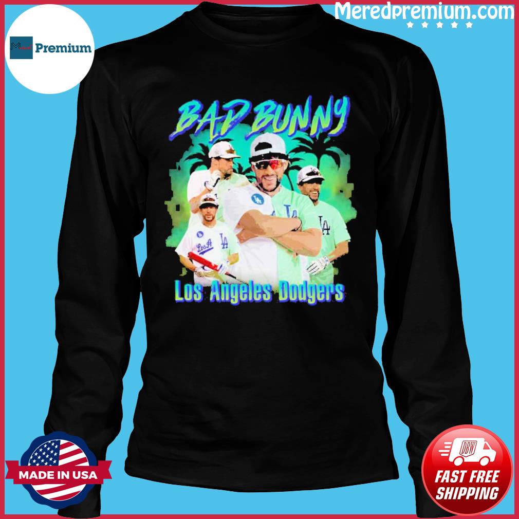 Funny LA Los Angeles Dodgers Bad Bunny Dodgers 2022 T-shirt