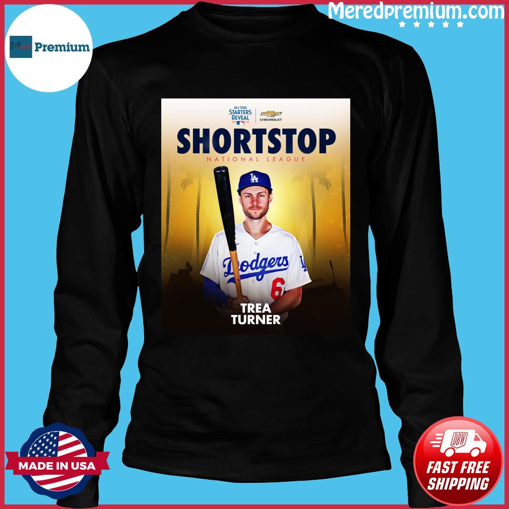 Los Angeles Dodgers Trea Turner signature shirt, hoodie, sweater