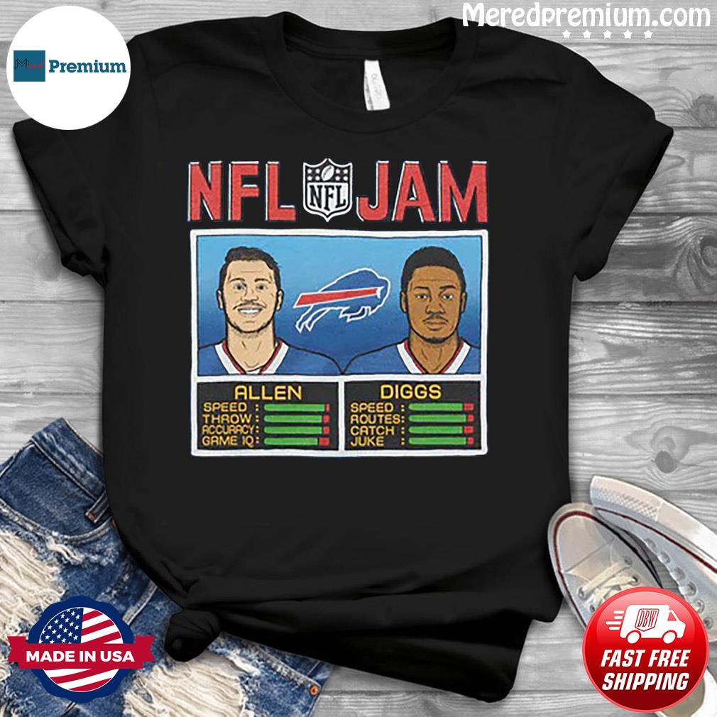 NFL Jam Bills Allen And Diggs shirt, hoodie, sweater, longsleeve